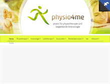 Tablet Screenshot of physio4me.info